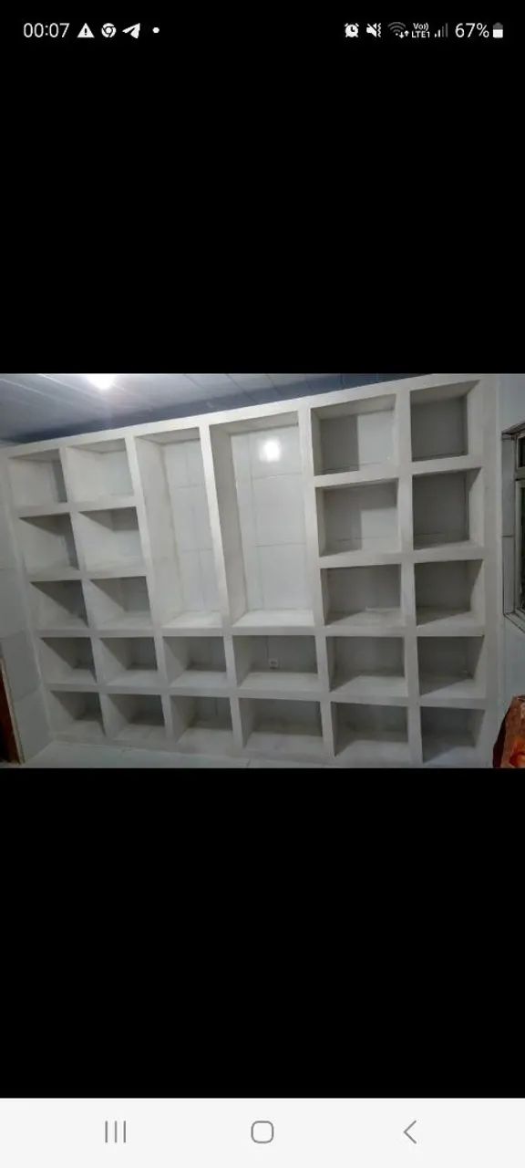 Gesso e pintura 