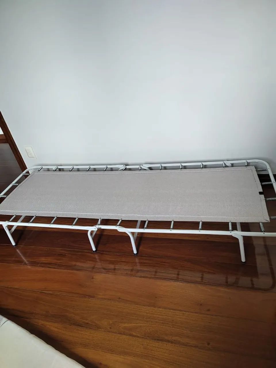 Cama de solteiro dobravel (camping) - Foto 2