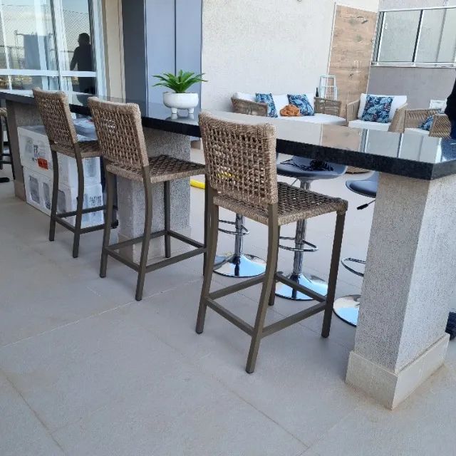 BANQUETAS PARA BALCÃO SOBE MEDIDA ( UNIDADE ) - Foto 2