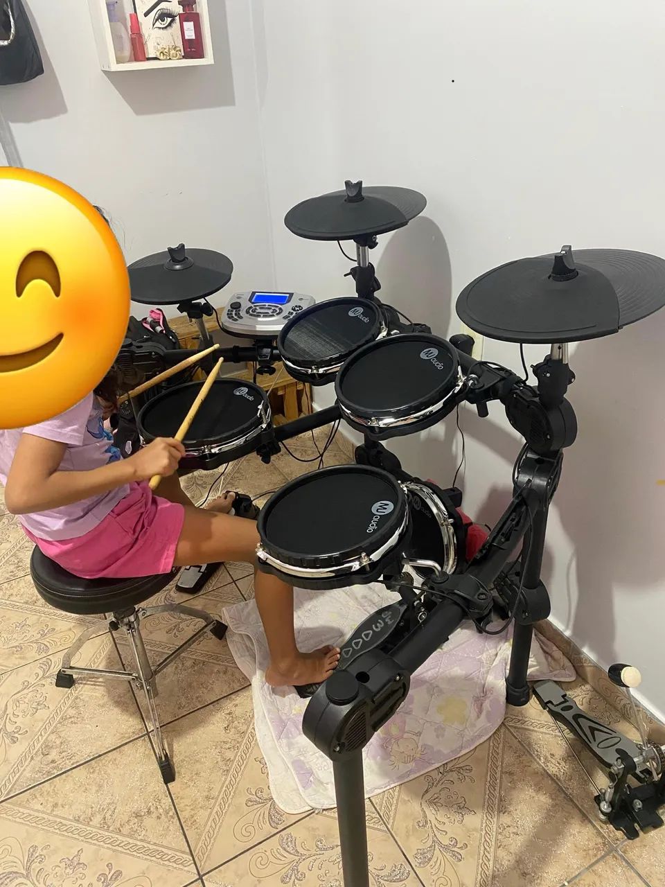Bateria eletrônica Mj áudio - Foto 2