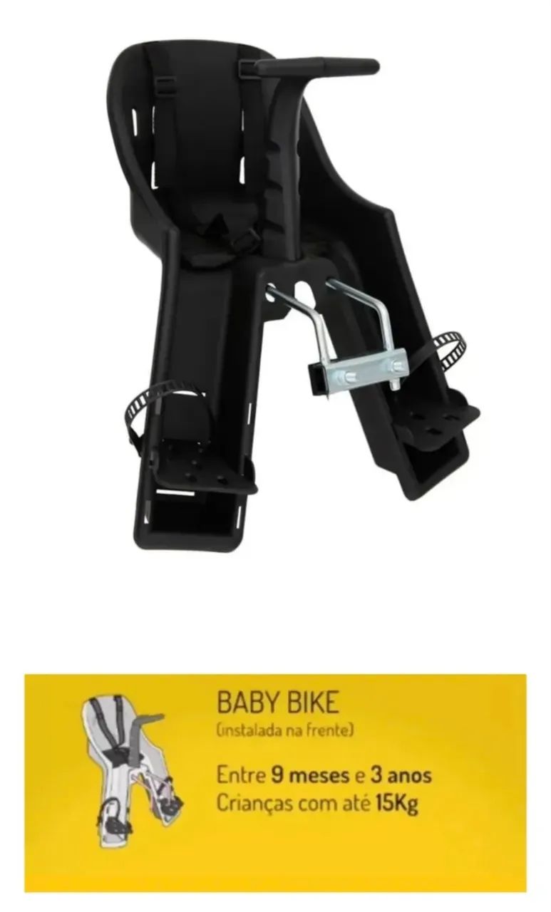 Bicicleta com 2 cadeirinhas - Foto 5