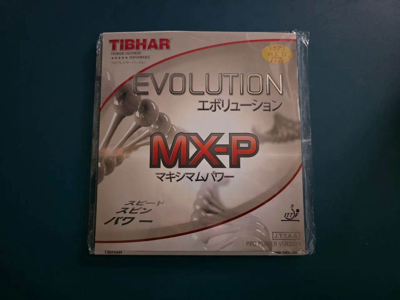Borracha Tibhar Evolution MX-P (vermelha)