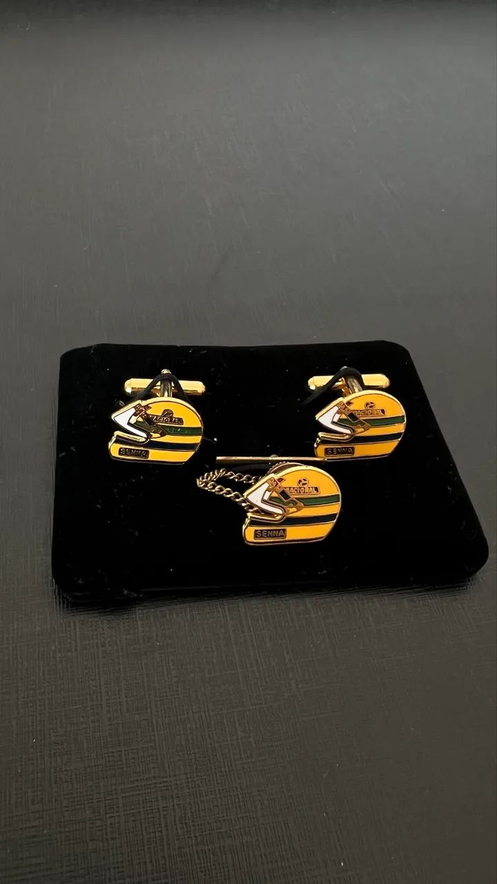 Ayrton Senna Foundation Comemorativo Capacete Yellow - Foto 4