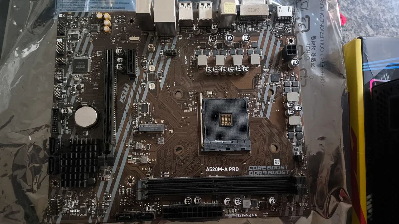 VENDO PLACA MAE E PLACA DE VIDEO E FONTE   - Foto 2