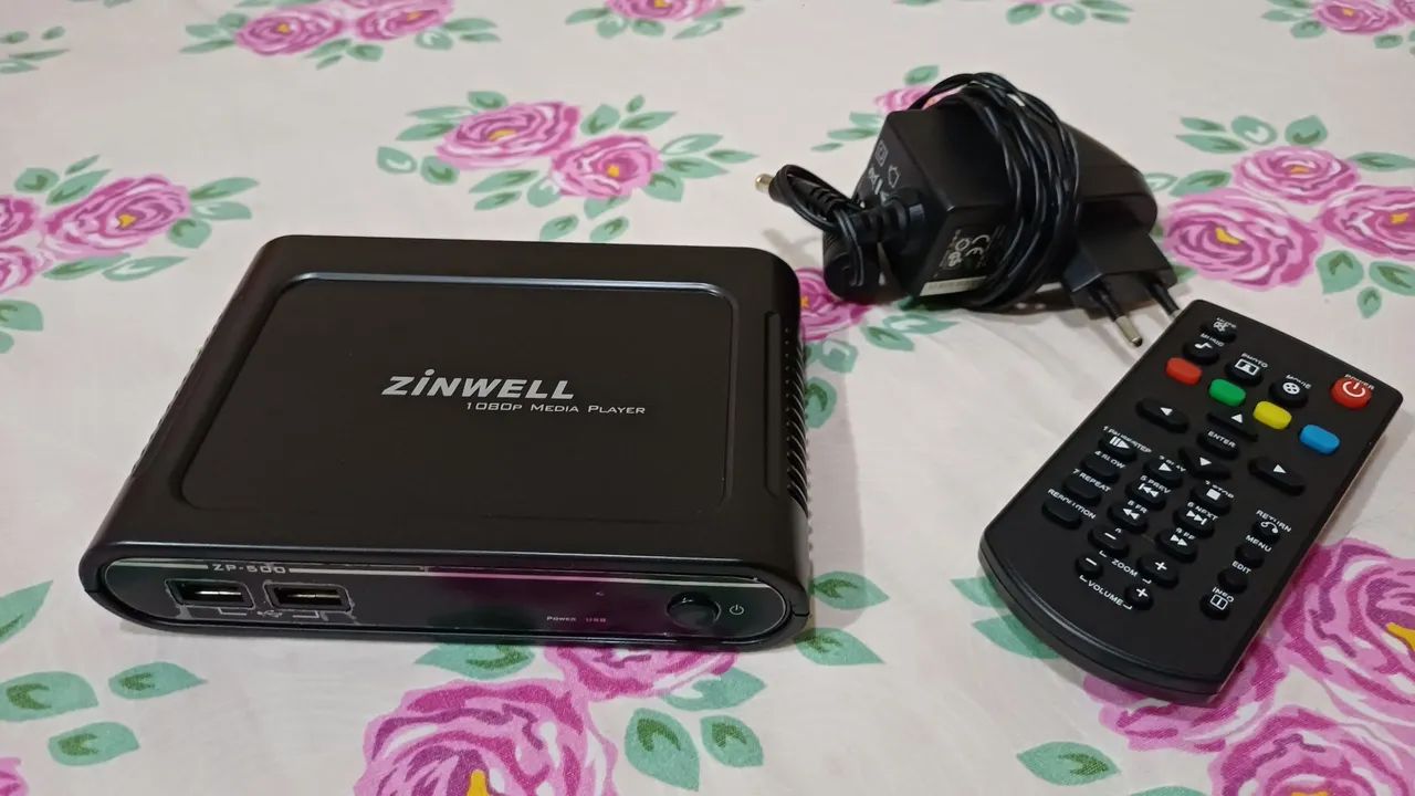 Multimídia ZP-500 Reprodutor 2usb HDMI 1080p - Foto 5
