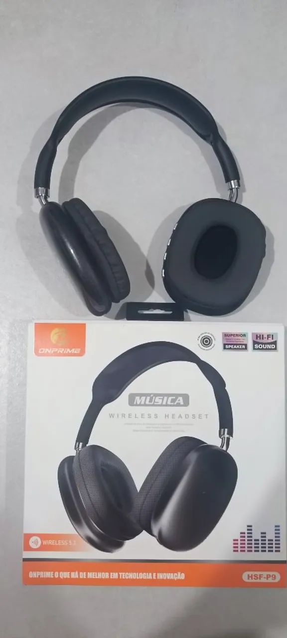 Headset Bluetooth com Ultra Bass: Perfeito para Música e Jogos - PRO - Foto 3
