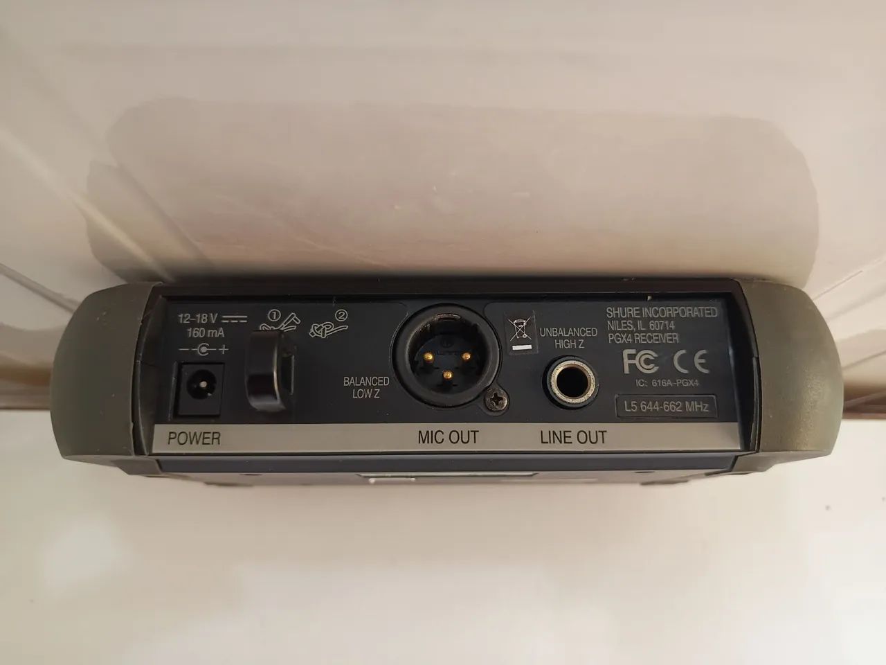 Transmissor sem fio Shure PGX 14 - Foto 5