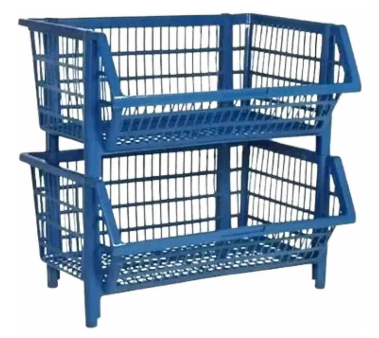 Basket Stackable Blue65115517681282124