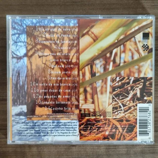 CD Gilberto Gil - E As Canções De Eu Tu Eles - Foto 2