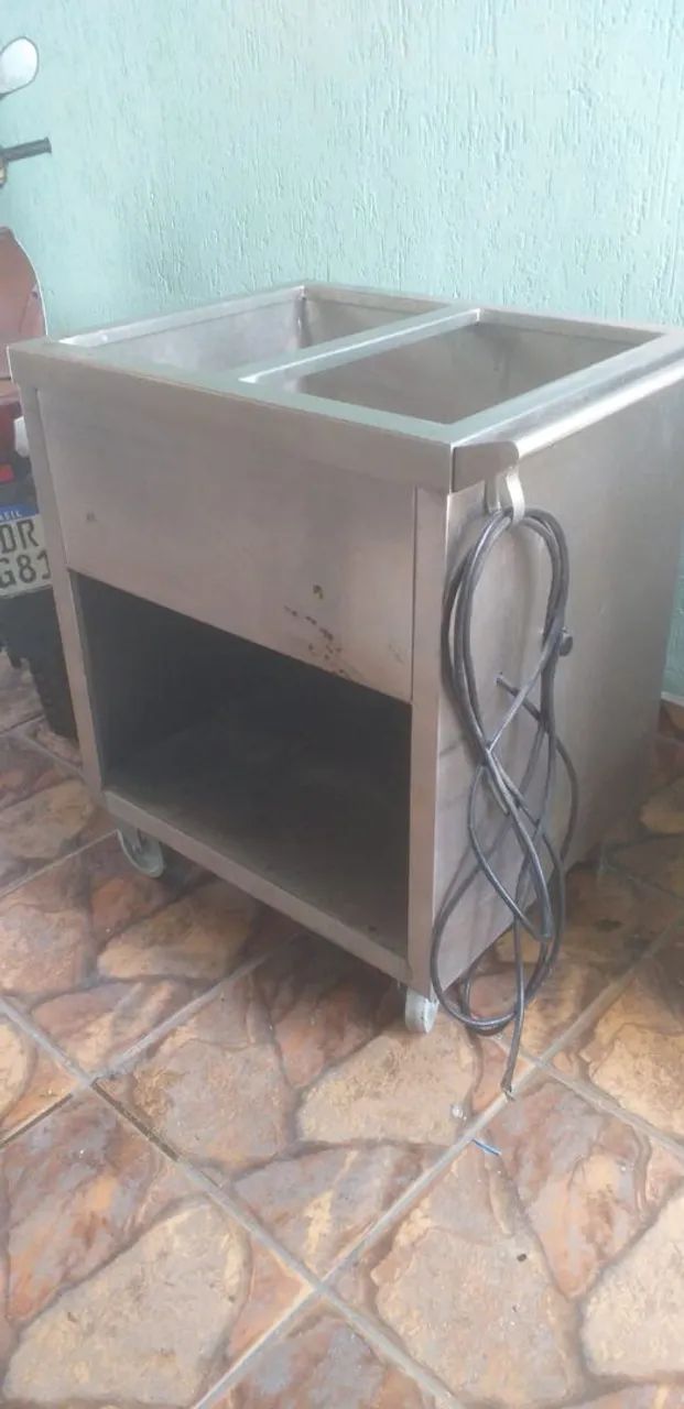 rechaud grande industrial em inox - Foto 2