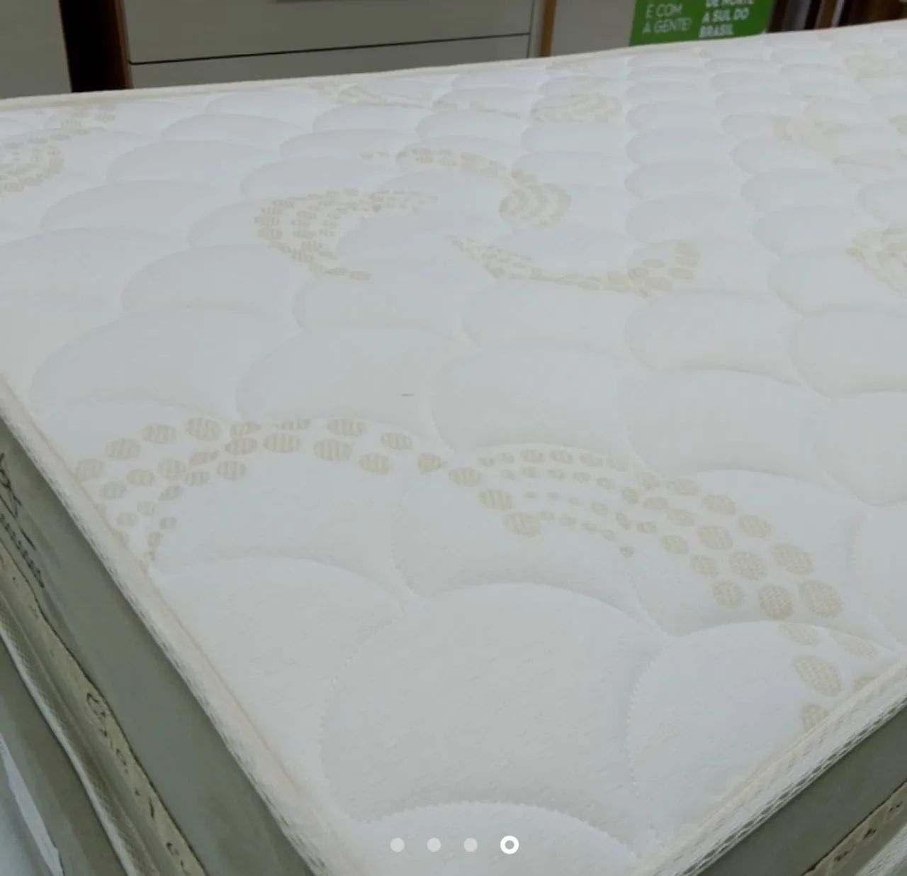 Cama box de solteiro base+ colchão nova e lacrada disponível  - Foto 3