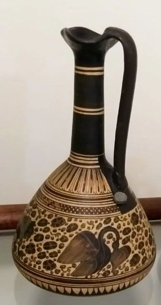 Ânfora Grega - C/ o lacre de autenticação. - Foto 5