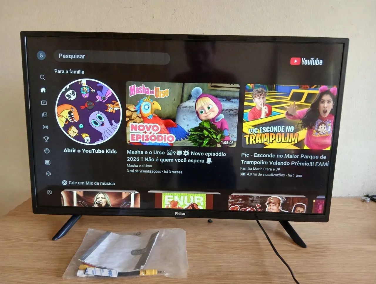 Smart tv de 32Pol estado de nova  - Foto 2