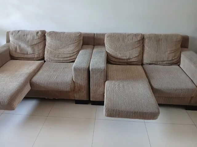 Sofás 2 Lugares Retráteis Marrom65579518405378120