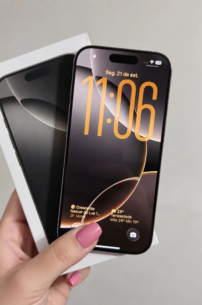 IPHONE 16 PRO CHIP FÍSICO TITANIUM - Foto 3