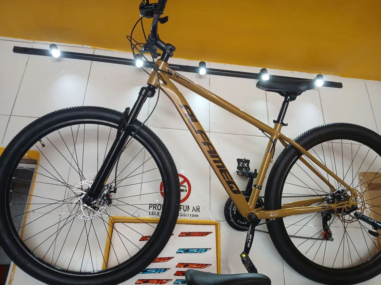 BICICLETA ALFAMEQ ARO 29 QD ALUMÍNIO  - Foto 3