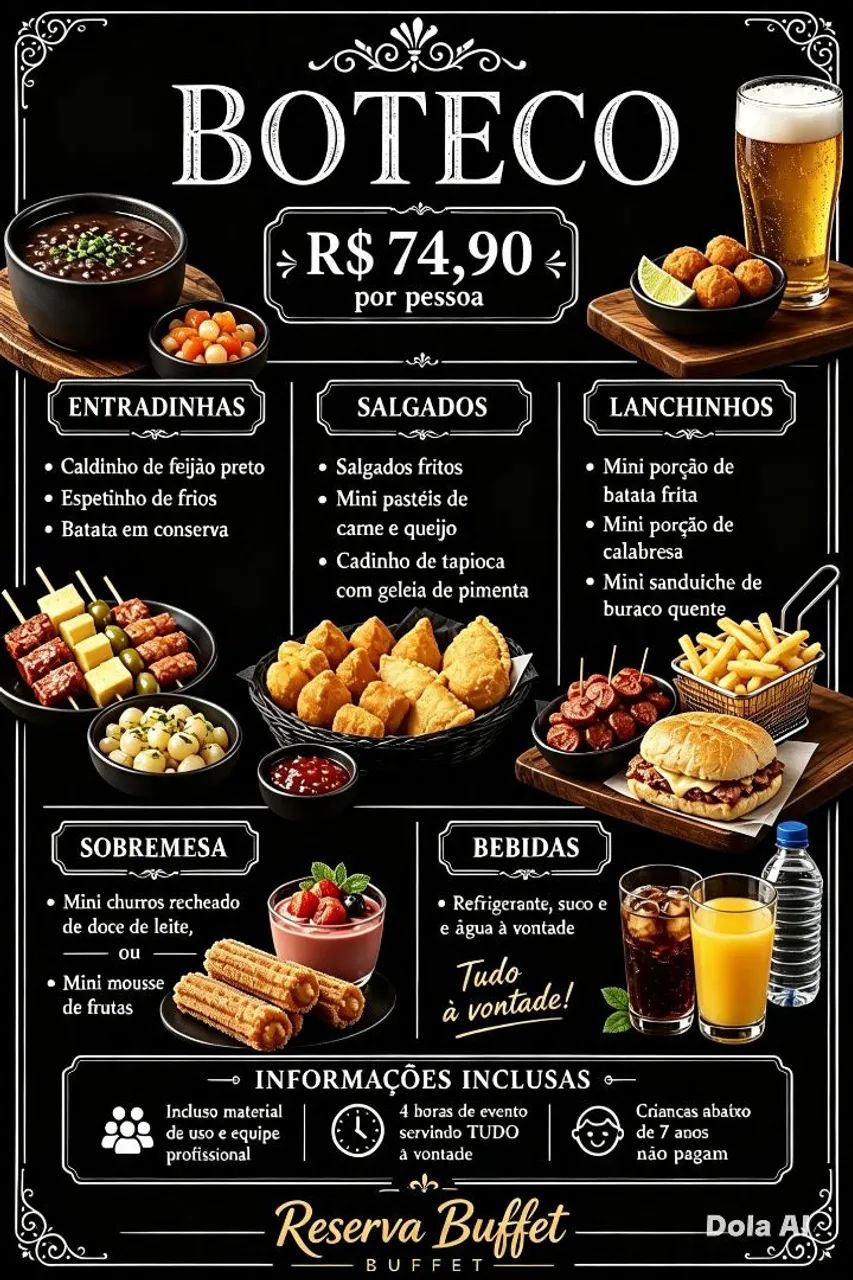 Buffet a domicílio  - Foto 2