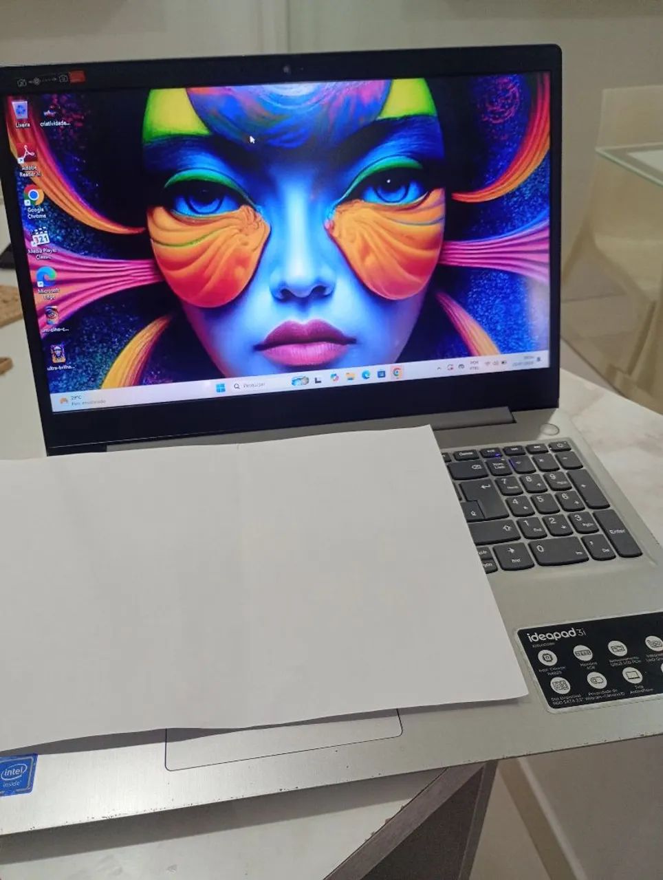 Notebook Lenovo com nota fiscal 