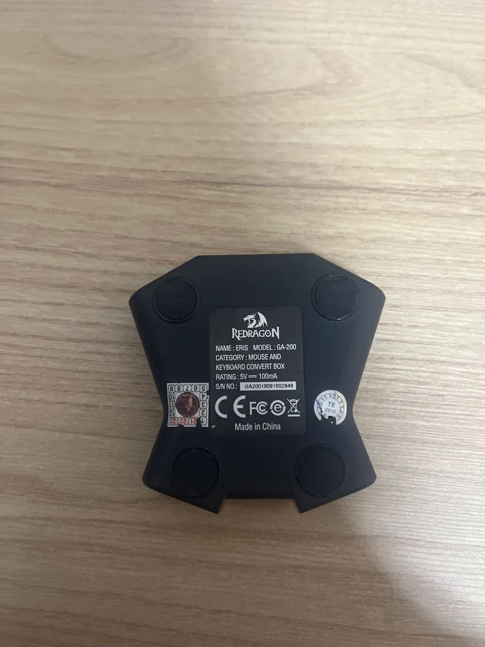 Conversor adaptador de teclado e mouse para console Redragon Eris ga-200 - Foto 2