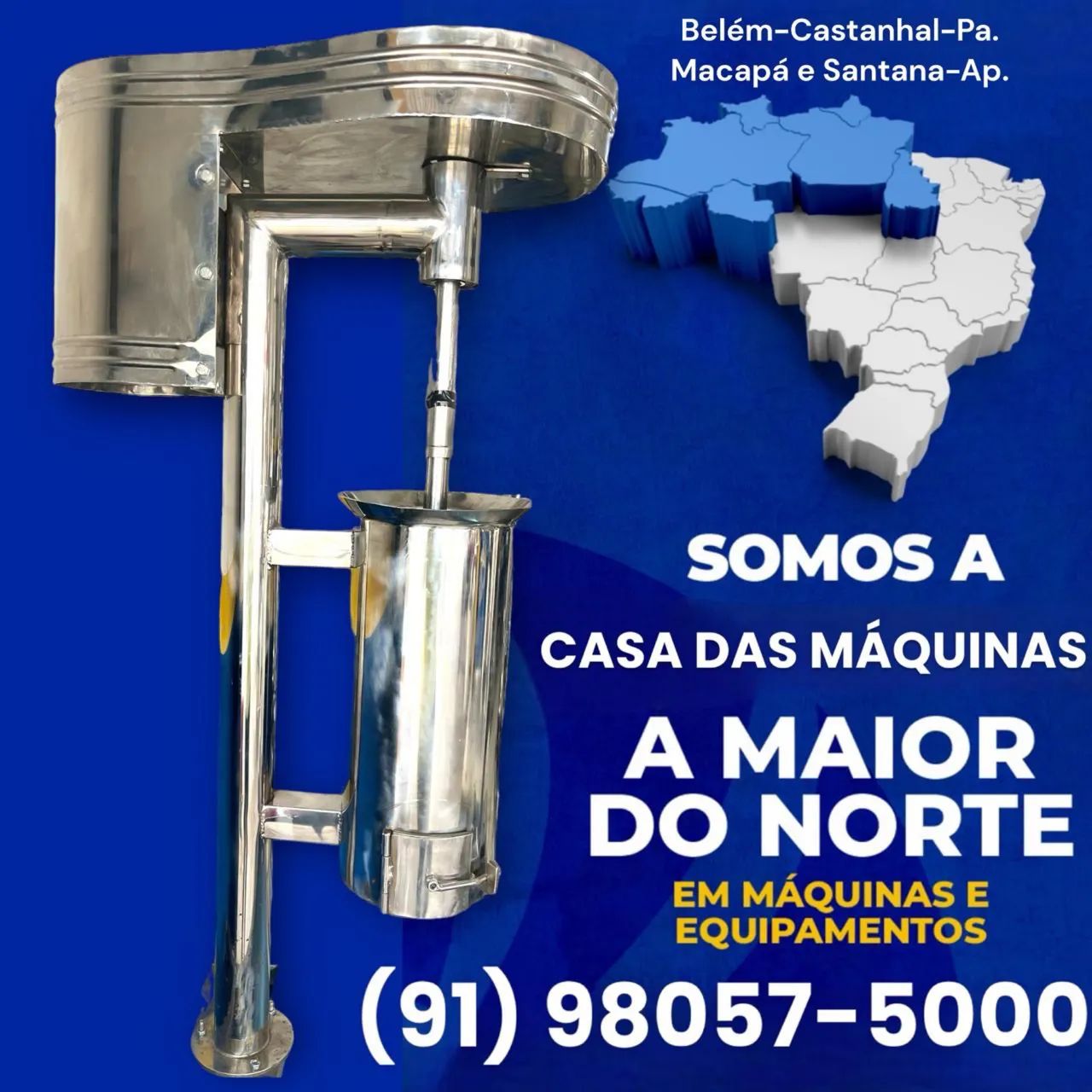 Máquina de juçara açaí inox  - Foto 4