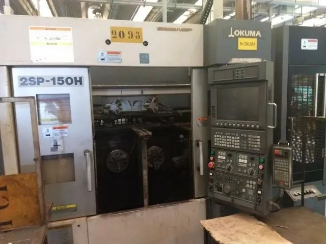 Centro de Torneamento CNC Okuma 2SP-150H robotizado,ano 2007 - Foto 6
