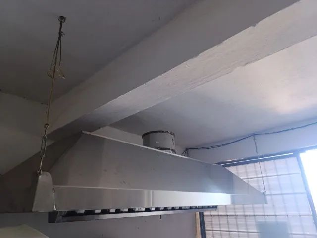 Coifa Industrial de Inox com luz e exaustor de brinde - Foto 3