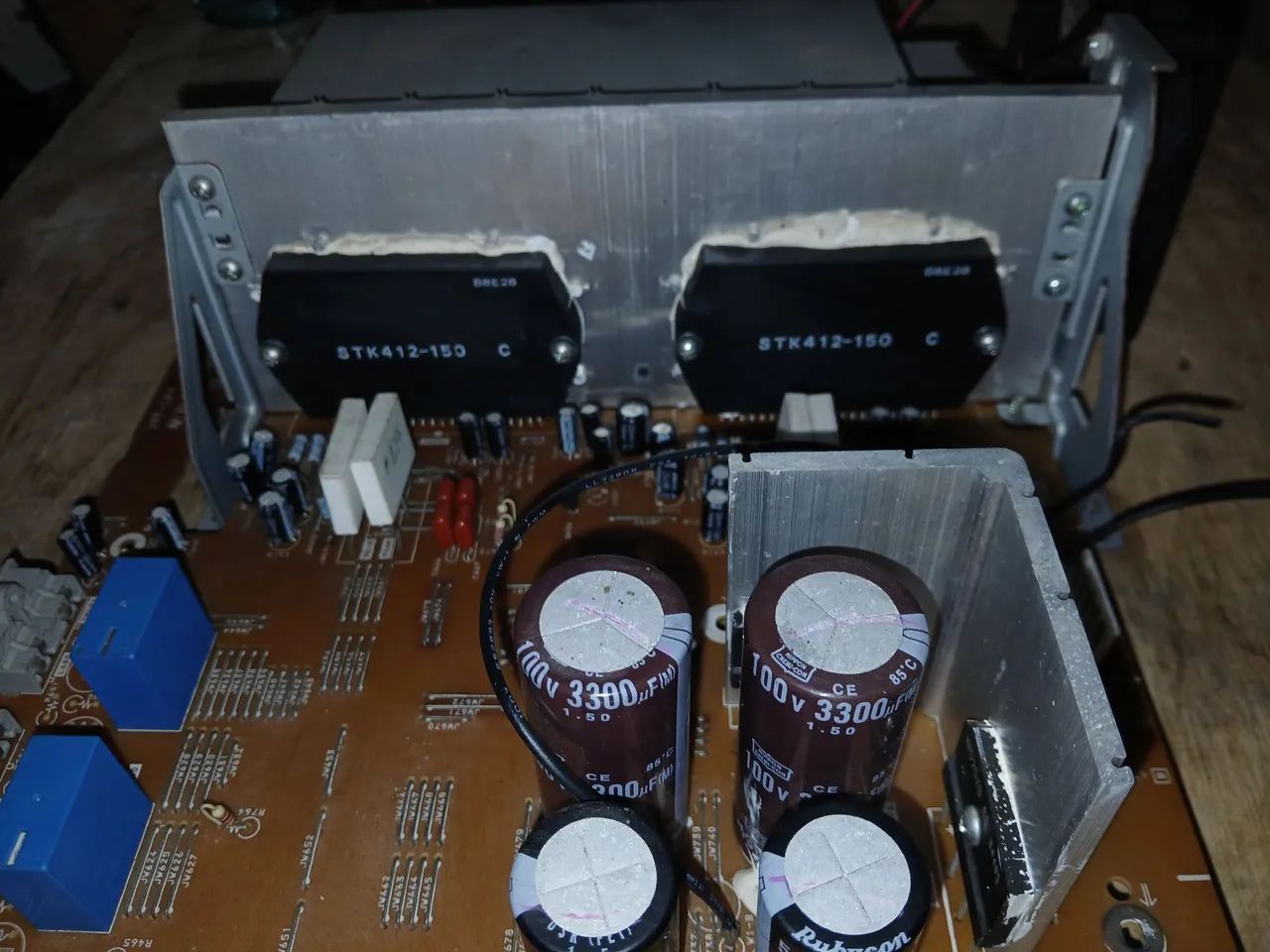 Placa amplificadora som sony zux9 funcionando 