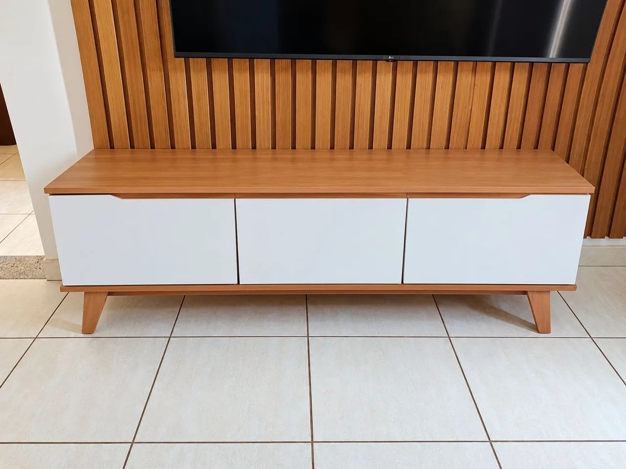 rack kappesberg 136 cm canela branco