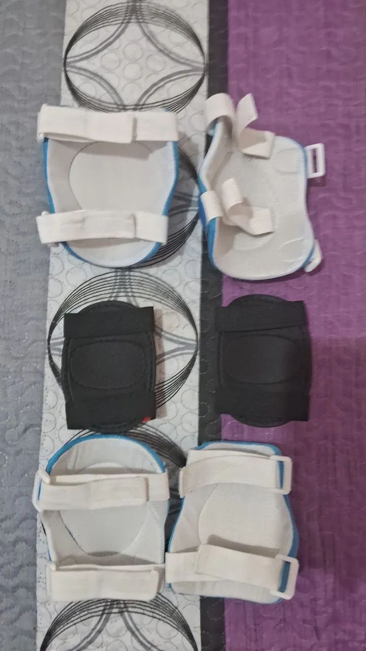Kit proteção joelheira infantil  - Foto 3