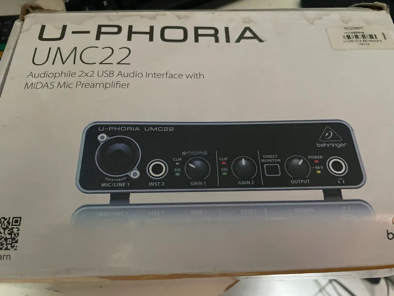 INTERFACE DE ÁUDIO UMC22 BEHRINGER  - Foto 4