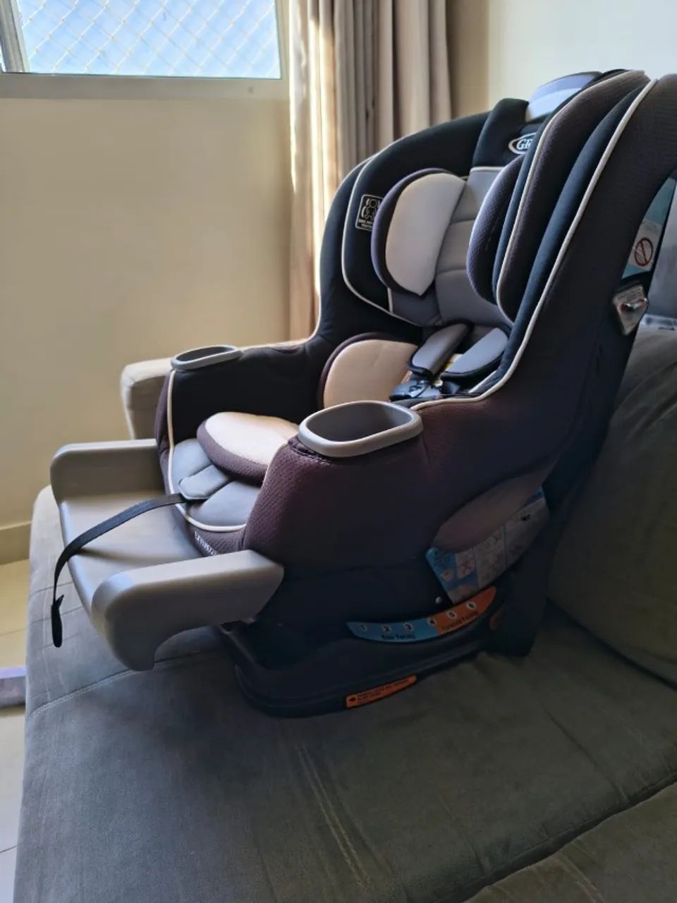 Cadeirinha Graco Extend2Fit Bebê / Criança - Foto 5