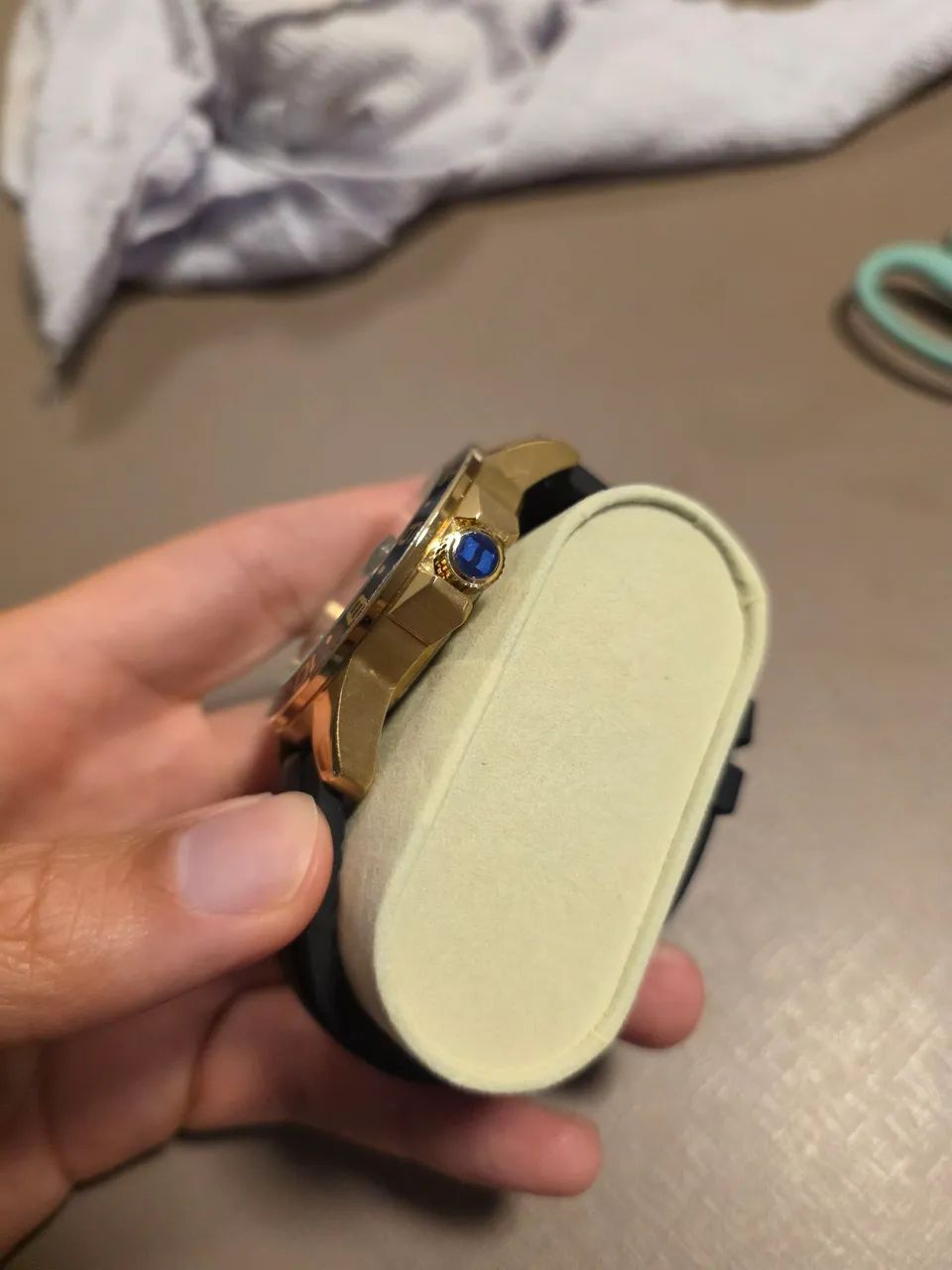 Relógio seculus novo nf e garantia 45mm - Foto 3