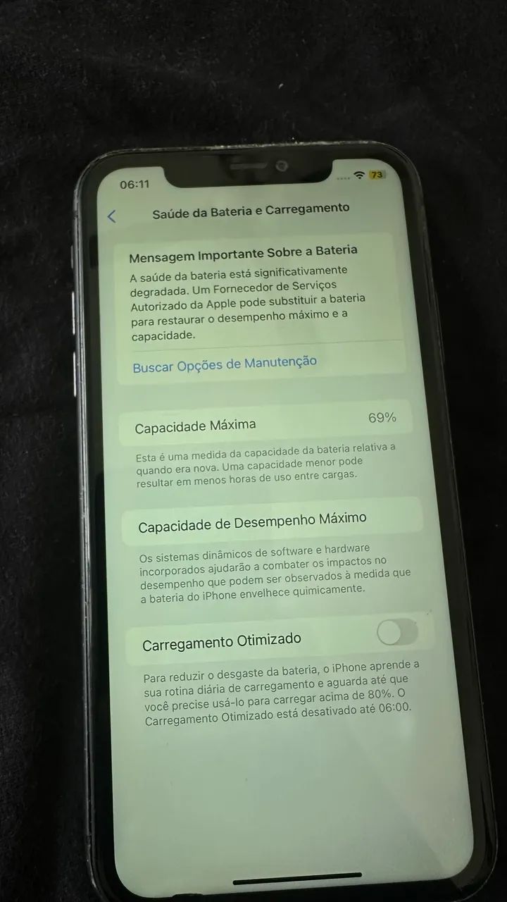 Iphone 11 com traseira quebrada - Foto 3