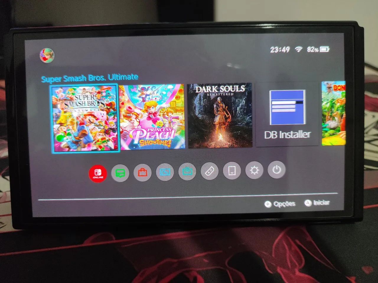 Nintendo Switch OLED Pokémon desbloqueado 256GB