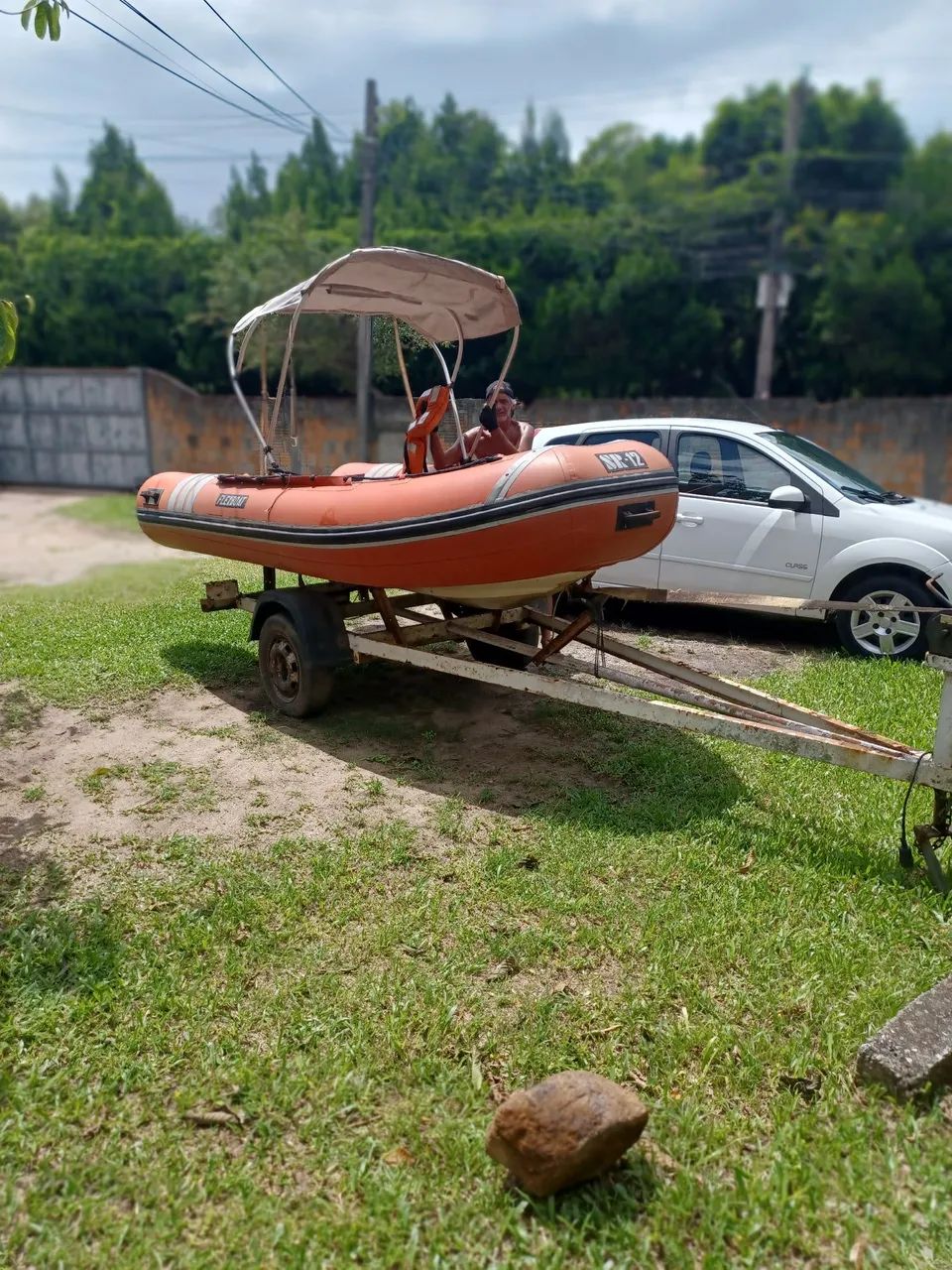 Barco inflavel - Foto 2