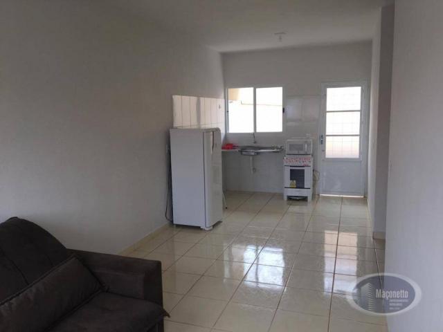 Casa com 2 dormitórios para alugar, 50 m² por r$ 650/mês - jardim maria imaculada i - brod - Foto 5