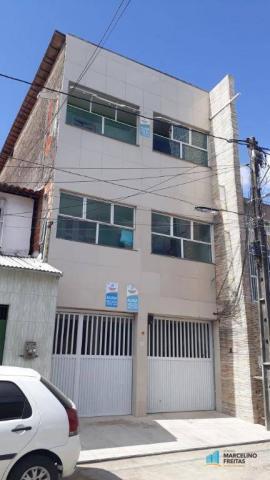 Apartamento com 2 dormitórios para alugar, 50 m² por r$ 559,00/mês - jacarecanga - fortale