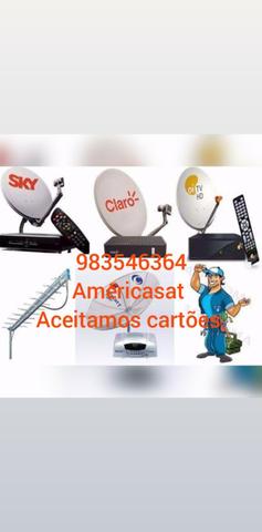 Instalação de antenas em geral