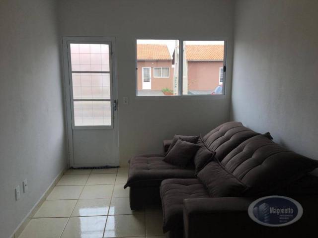 Casa com 2 dormitórios para alugar, 50 m² por r$ 650/mês - jardim maria imaculada i - brod - Foto 2