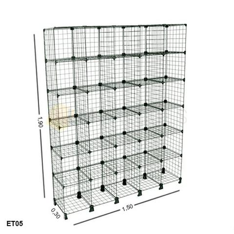 Estante Aramada 1,50 x 1,90 x 0,30 frete e montagem grtais