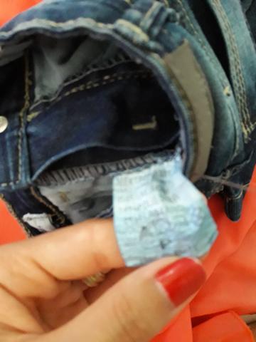Calça de bebê, tamanho P. marca Meleko Teko - Foto 4