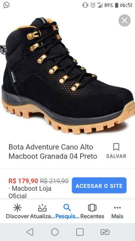 Tênis macboot novo número 42