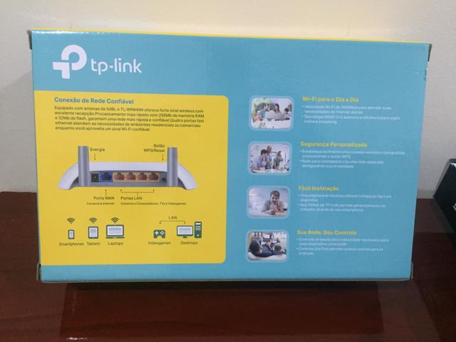 Roteador Wireless TP LINk 300Mbps 2 antenas - Foto 4