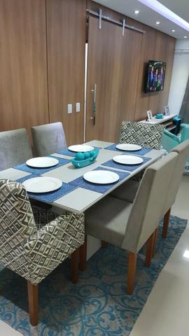 (Thamir) Apartamento 2 dormitórios 150 metros da praia, no bairro da Guilhermina - Foto 4