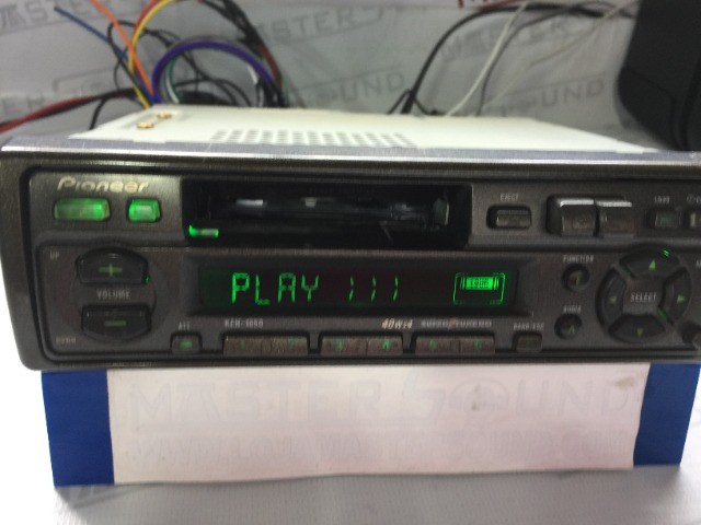 toca fita radio pioneer keh-1850 40watts x 4 com bluetooth interno semi novo instalado - Foto 2
