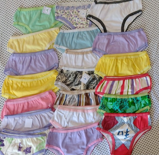 Calcinha Infantil 100% Algodão R$7 cada - Foto 2
