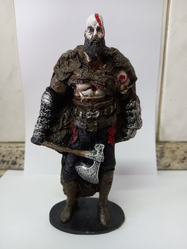 Kratos ps4 resina 