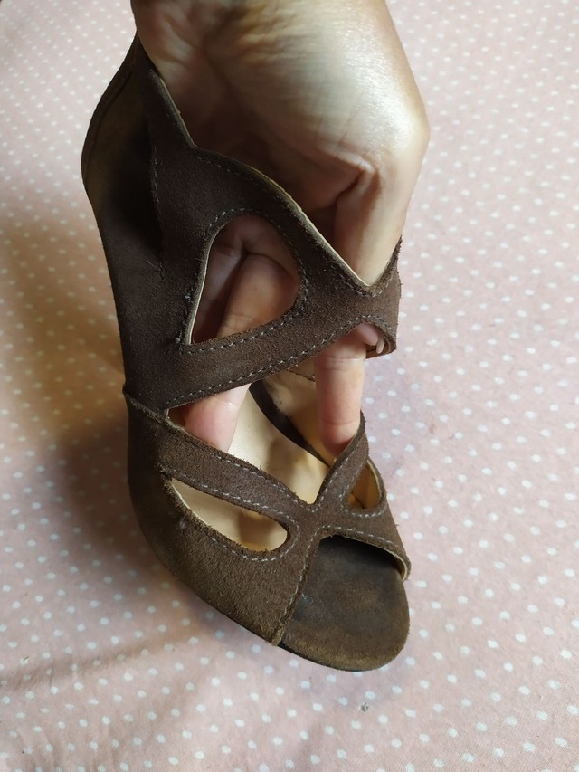 Sandália marrom 35 - Foto 2