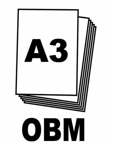 Papel Obm A3 Fundo Branco Tecidos Escuros