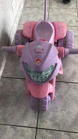 Moto Eletrica Infantil Princesas